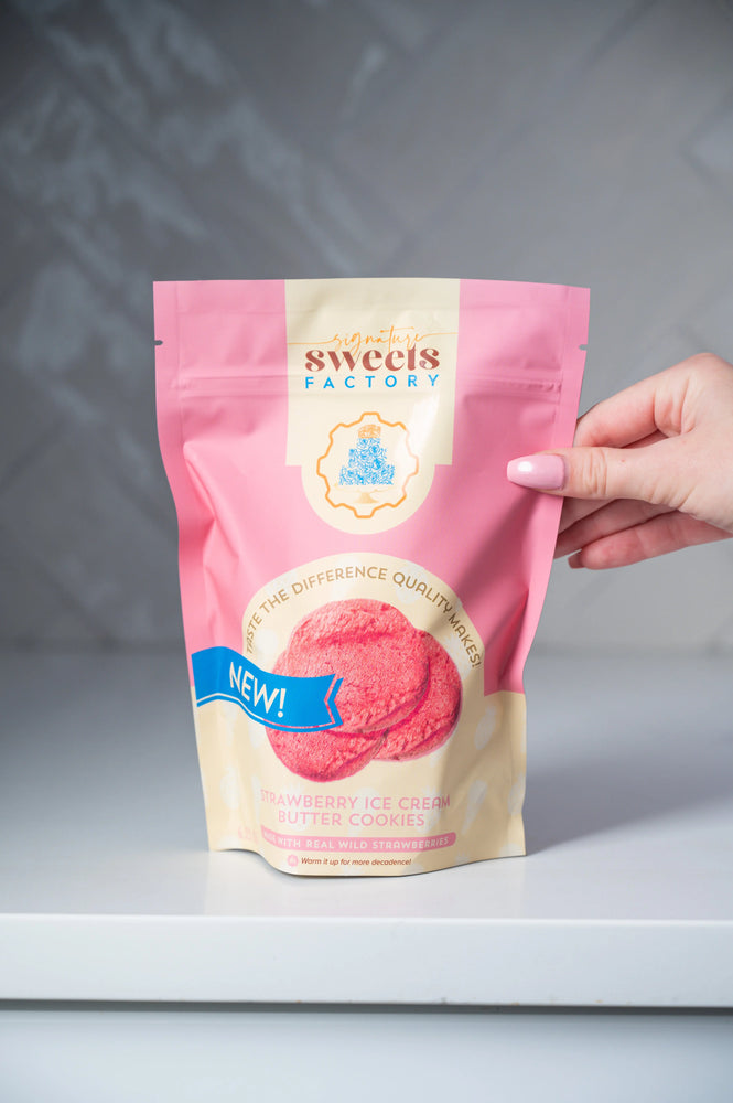 Strawberry Ice Cream Butter Cookies Signature Sweets